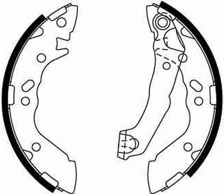 Brake Shoe Set GS8659 - image 3