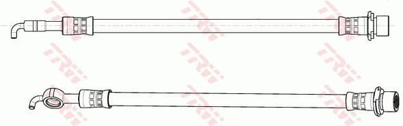 Brake Hose PHD1129 - image 4