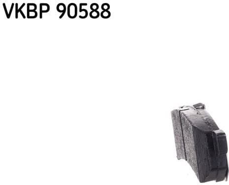 Brake Pad Set, disc brake VKBP90588 - image 4