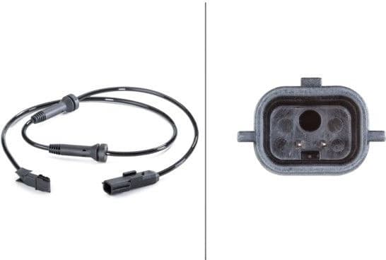 Sensor, wheel speed 6PU 012 806-251