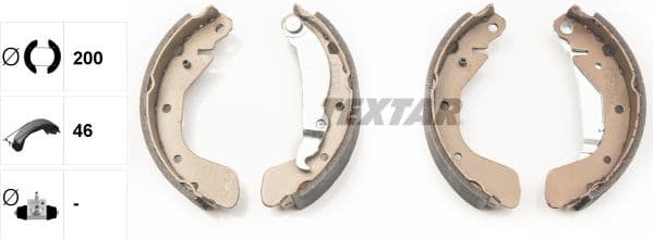 Brake Shoe Set 91058200