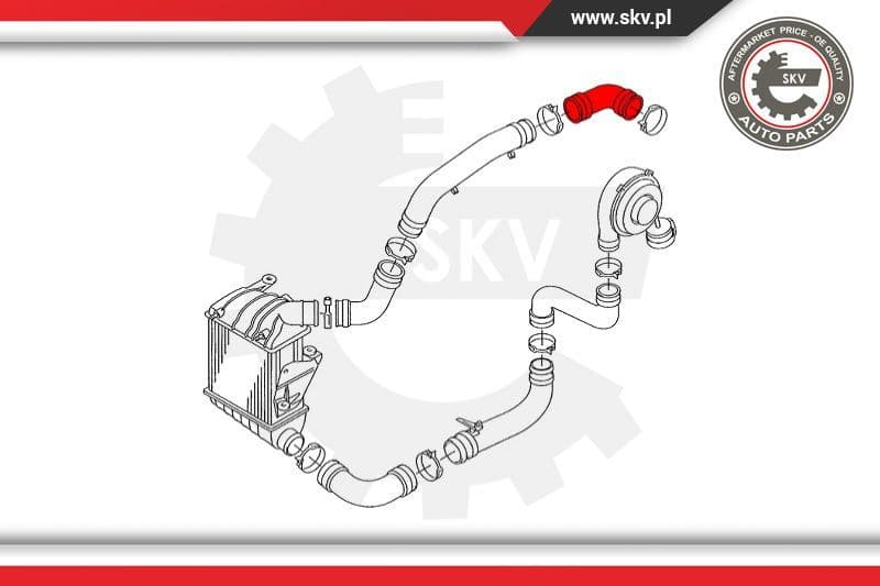 Charge Air Hose 24SKV508 - image 4