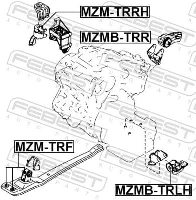 Mounting, engine MZM-TRF - image 2