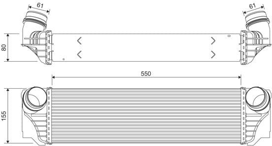 Charge Air Cooler 818367