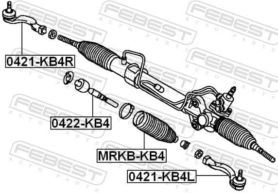 Inner Tie Rod 0422-KB4