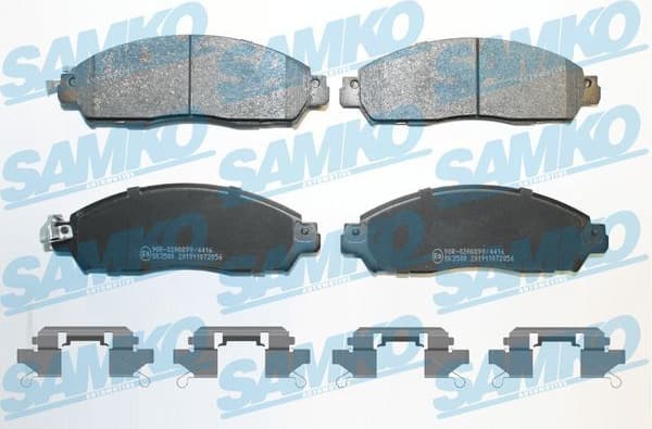 Brake Pad Set, disc brake 5SP2056K