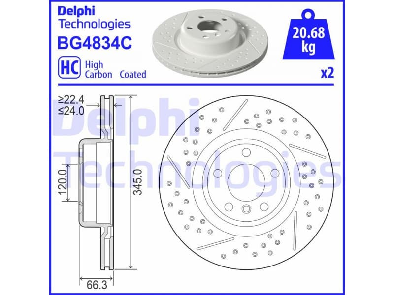 Brake Disc BG4834C