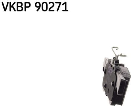 Brake Pad Set, disc brake VKBP90271 - image 2