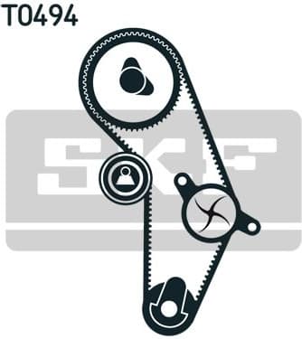 Timing Belt Kit VKMA 95025 - image 5