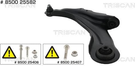 Control/Trailing Arm, wheel suspension 8500 25582
