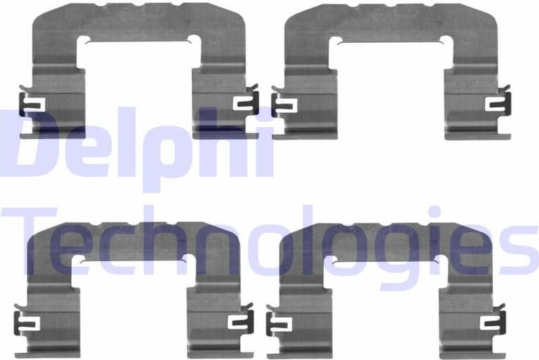 Accessory Kit, disc brake pad LX0725