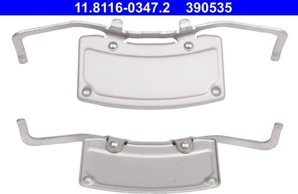 Spring, brake caliper 11.8116-0347.2