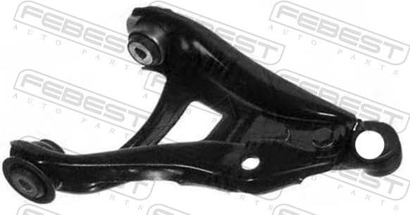 Control/Trailing Arm, wheel suspension 2424-KANRH