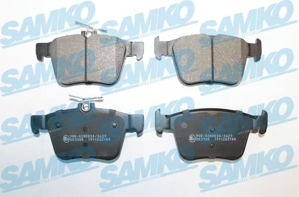 Brake Pad Set, disc brake 5SP2104