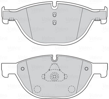 Brake Pad Set, disc brake ESSENTIAL 302275 - image 2