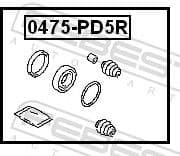 Repair Kit, brake caliper 0475-PD5R - image 2