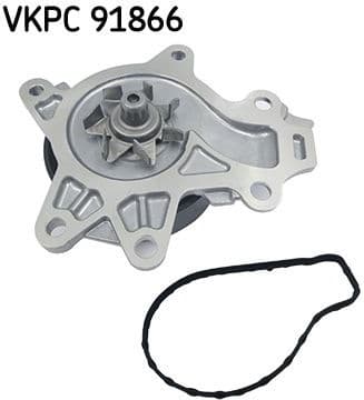 Water Pump, engine cooling VKPC91866 - image 2
