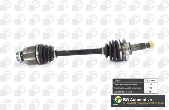 Joint, drive shaft DS3605