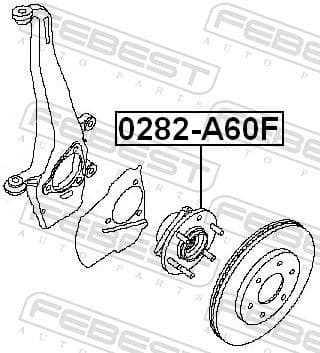 Wheel Hub 0282-A60F - image 2