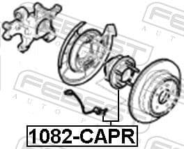 Wheel Hub 1082-CAPR - image 2
