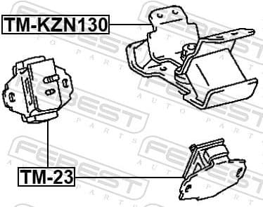Mounting, engine TM-KZN130