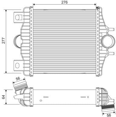 Charge Air Cooler 818384