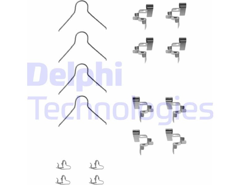 Accessory Kit, disc brake pad LX0062