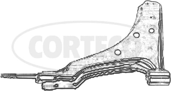 Control/Trailing Arm, wheel suspension 49397482