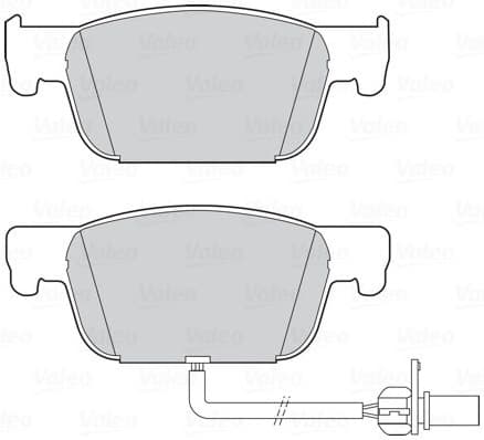 Brake Pad Set, disc brake ESSENTIAL 302320 - image 2