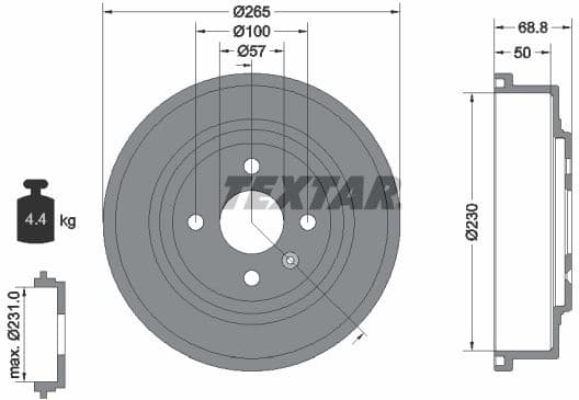 Brake Drum 94031500