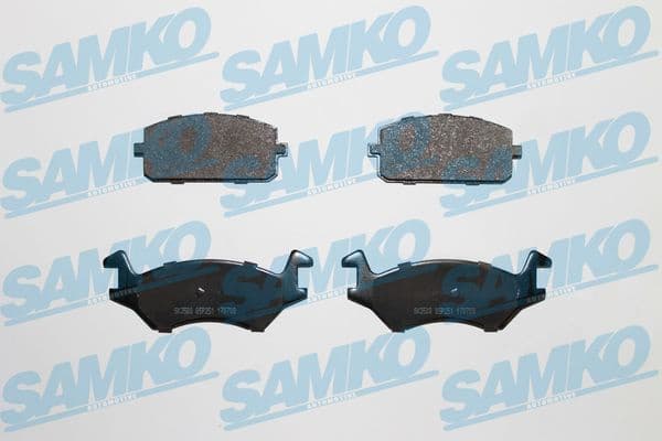 Brake Pad Set, disc brake 5SP251