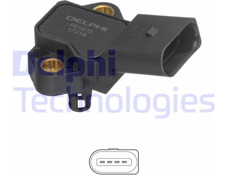 Sensor, intake manifold pressure PS10216