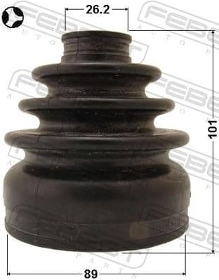 Bellow, drive shaft 0515-CX7T - image 2