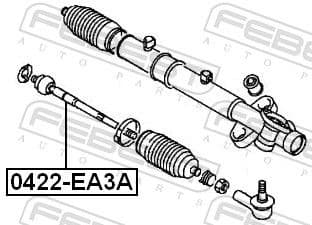 Inner Tie Rod 0422-EA3A - image 2