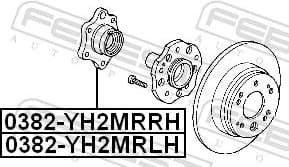 Wheel Hub 0382-YH2MRRH - image 2