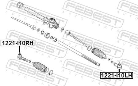 Tie Rod End 1221-I10LH - image 2