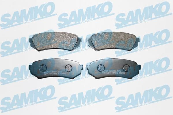 Brake Pad Set, disc brake 5SP835