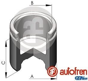 Piston, brake caliper D025113