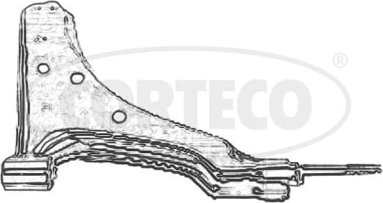 Control/Trailing Arm, wheel suspension 49397483