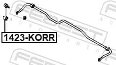 Link/Coupling Rod, stabiliser bar 1423-KORR - image 2