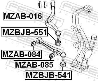 Bellow, ball joint MZBJB-551 - image 2