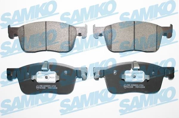 Brake Pad Set, disc brake 5SP2030