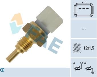 Sensor, coolant temperature 33356