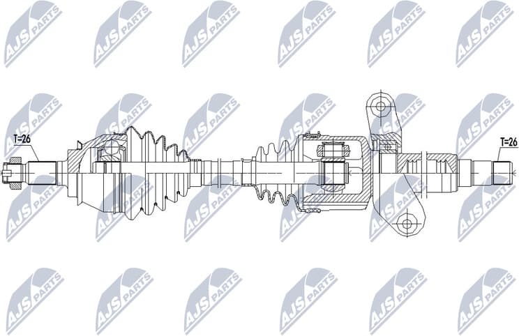 Drive Shaft NPW-BM-137