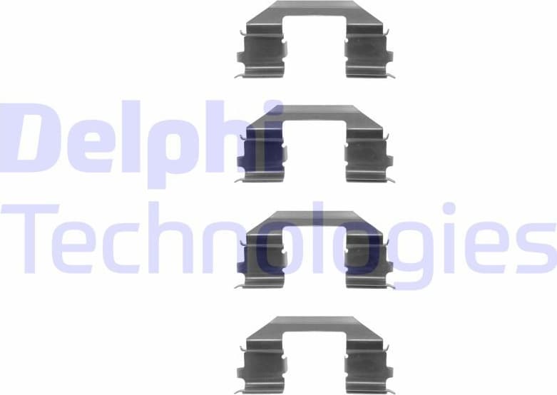 Accessory Kit, disc brake pad LX0255