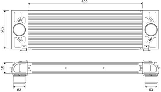 Charge Air Cooler 818376