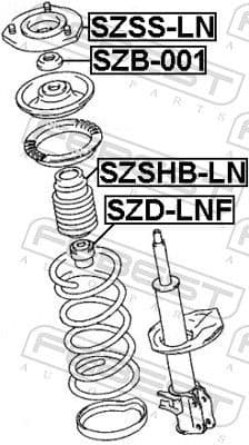 Rubber Buffer, suspension SZD-LNF - image 2
