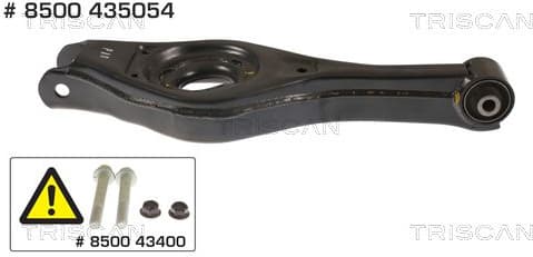 Control/Trailing Arm, wheel suspension 8500 435054