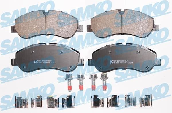 Brake Pad Set, disc brake 5SP1786