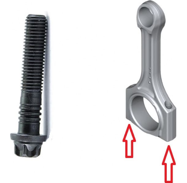 Bolt connecting rod 11247589671